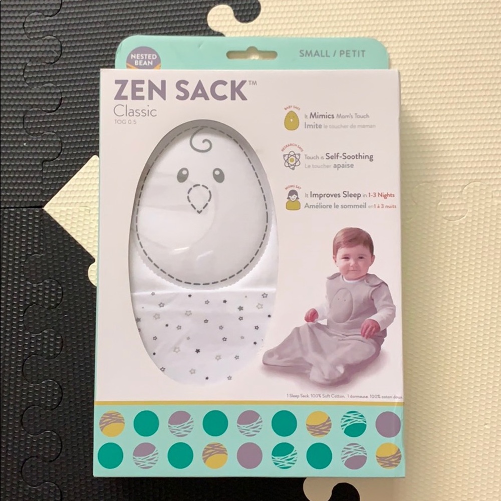 NWT Nested Bean Zen Sack Size Small